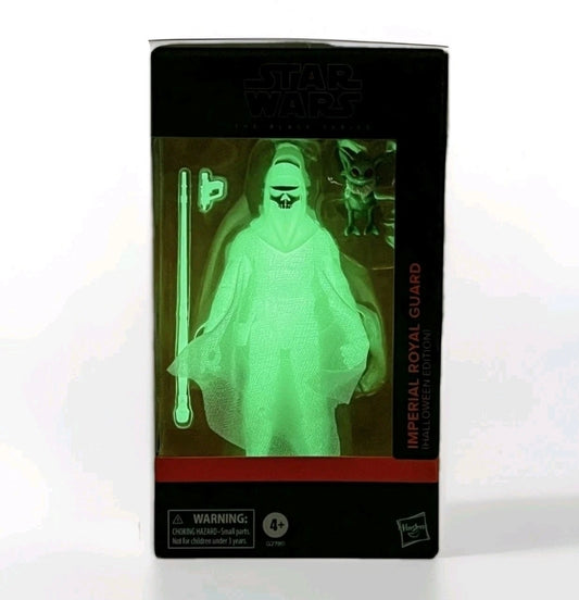 Star Wars Black Series Imperial Royal Guard Halloween Edition Glow Figure New