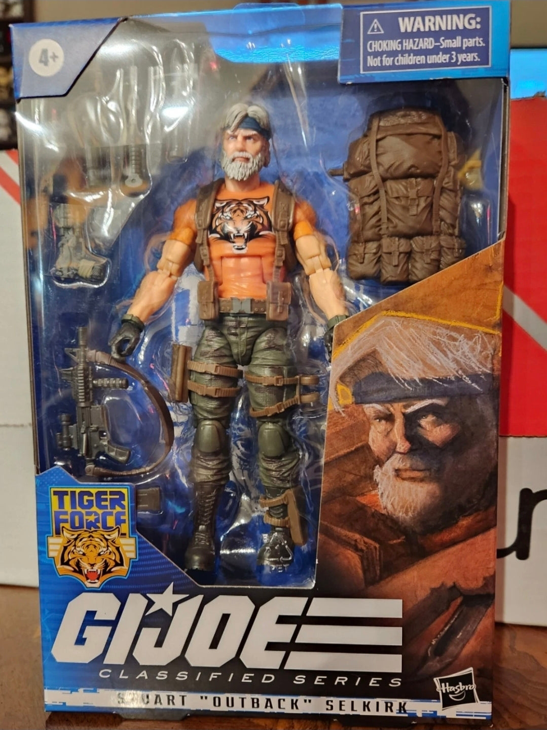 GI-JOE CLASSIFIED TARGET TIGER FORCE STUART OUTBACK SELKIRK #39 6-INCH New