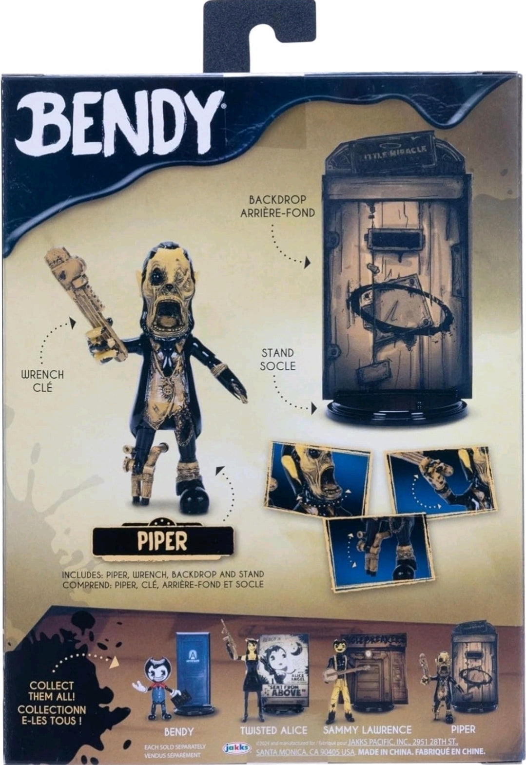 Bendy and the Ink Machine *Piper* Action Figure Jakks Pacific 2024