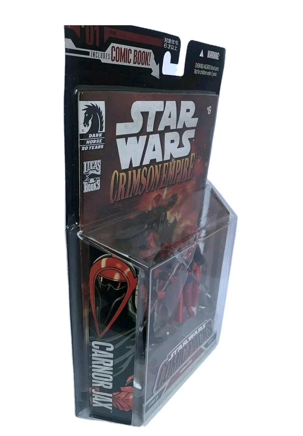 Hasbro Star Wars Comic Packs Crimson Empire Carnor Jax & Kir Kanos 2006 NEW