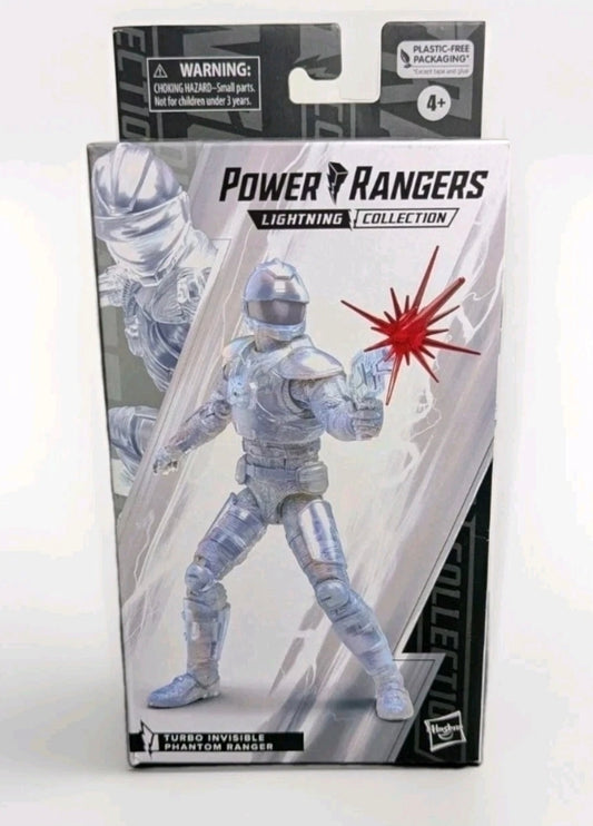 Power Rangers Lightning Collection Turbo Invisible Phantom Ranger 2022 6" Figure