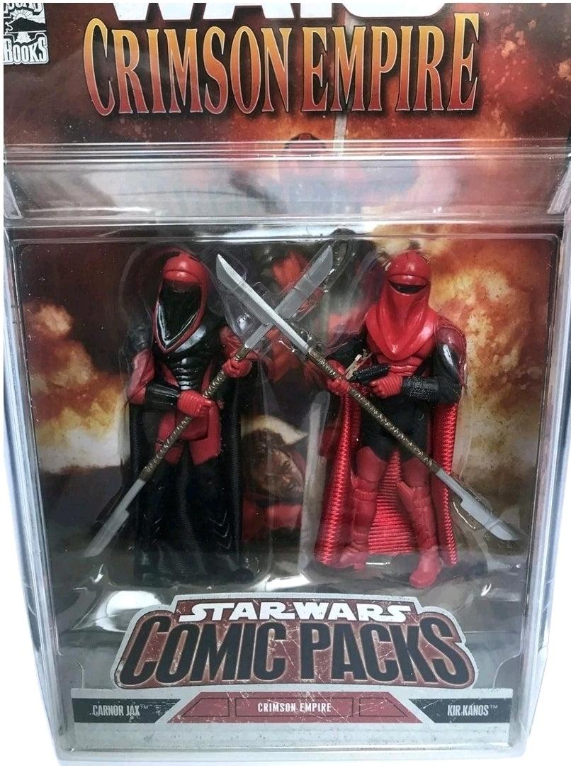 Hasbro Star Wars Comic Packs Crimson Empire Carnor Jax & Kir Kanos 2006 NEW