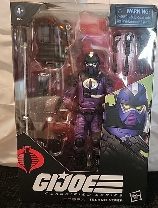 G.I. Joe Classified 6 Inch Action Figure Wave 17 - Techno-Viper #117 New In Box