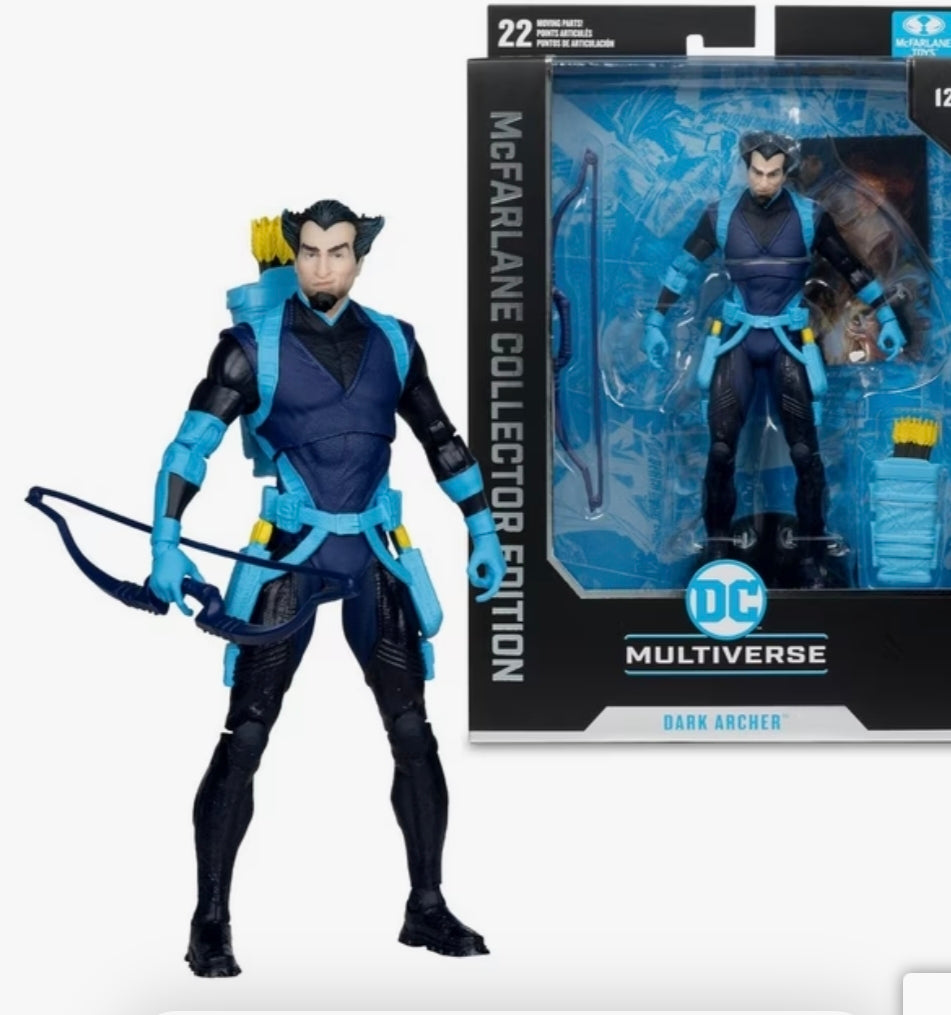 McFarlane DC Multiverse Collector Edition Green Arrow Dark Archer 7" Figure