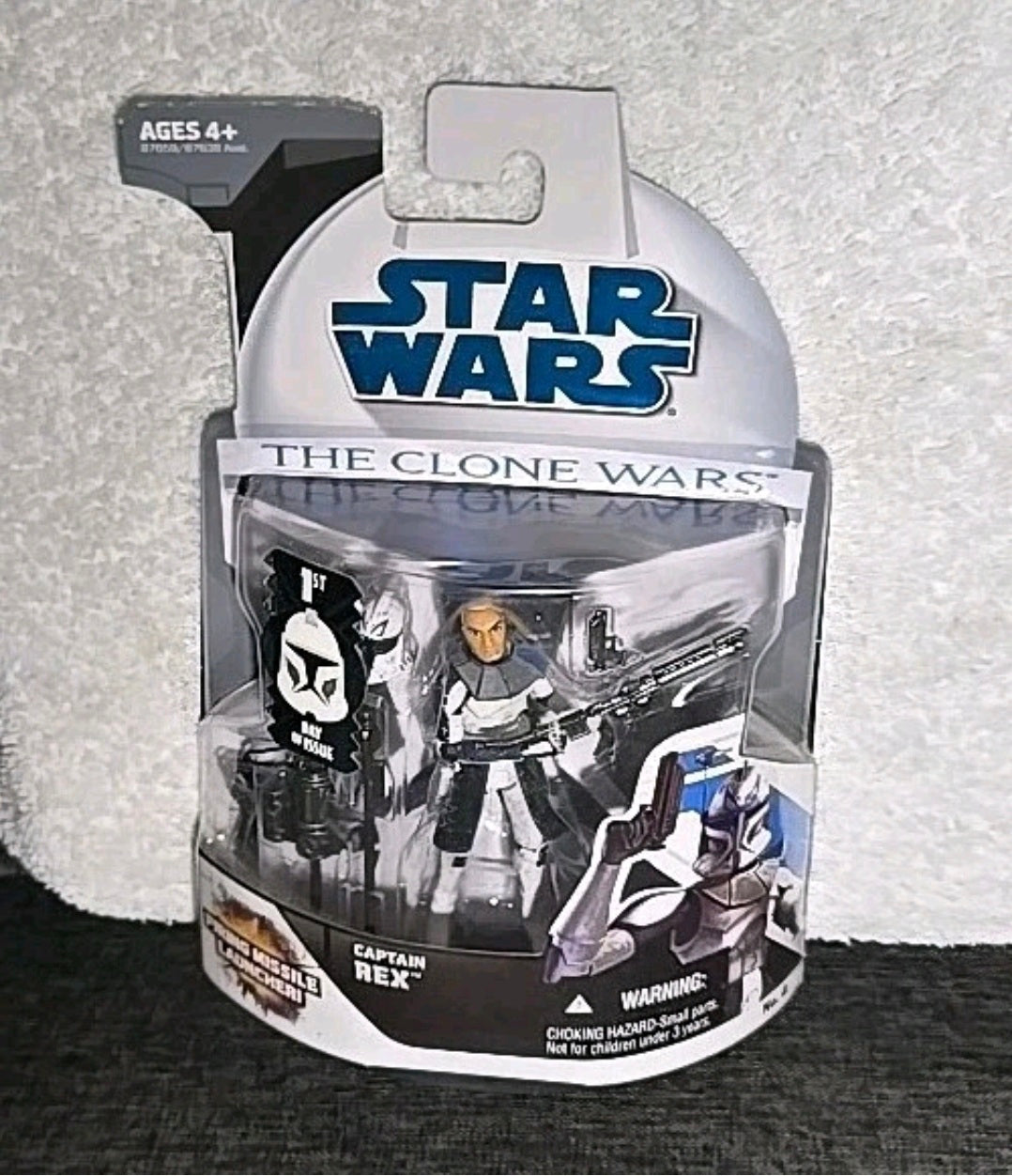 STAR WARS CLONE WARS 1st DAY OF ISSUE CAPTAIN REX No. 4 NEW RARE SEALED