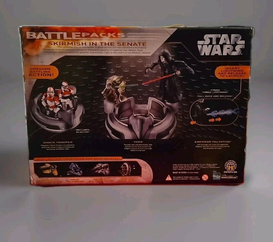 SKIRMISH IN SENATE - Star Wars BATTLE PACK 4 Figure ULTIMATE GALACTIC HUNT New In Original Packaging