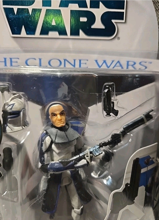 STAR WARS CLONE WARS 1st DAY OF ISSUE CAPTAIN REX No. 4 NEW RARE SEALED